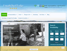 Tablet Screenshot of loughowellodge.com